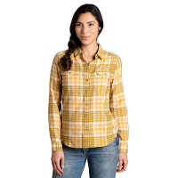 Toad & Co Women's Re-Form Flannel Shirt - XL - Oatmeal
