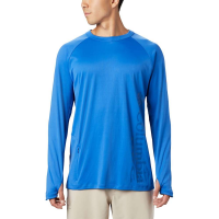 Columbia Men's PFG Buoy Knit LS Shirt - XL - Vivid Blue