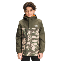 The North Face Boys' Printed Resolve Reflective Jacket - XL - New Taupe Green Explorer Camo Print