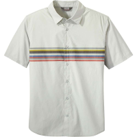 Outdoor Research Men's Strata SS Shirt - Small - Pebble Stripe