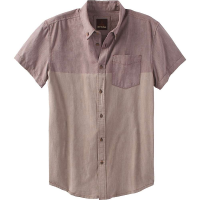 Prana Men's Broderick Standard Shirt - Small - Raisin