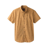 Prana Men's Broderick Shirt - Small - Embark Brown