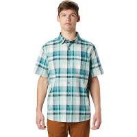 Mountain Hardwear Men's Big Cottonwood SS Shirt - Small - Washed Turq