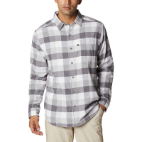 Columbia Men's Slack Tide Flannel LS Shirt - XL - Bright Nectar Big Gingham