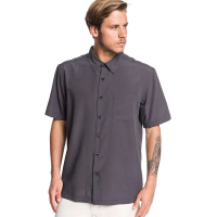 Quiksilver Men's Cane Island Shirt - Medium - Black Cane Island