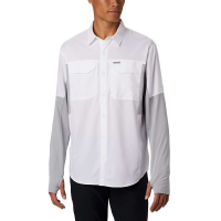 Columbia Men's Silver Ridge Lite Hybrid Shirt - XL - Bluestone