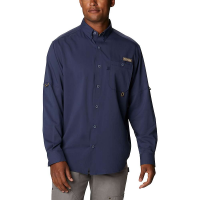 Columbia Men's Bucktail LS Woven Shirt - XXL - Flax / Rt Edge