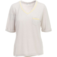 Woolrich Women's Outside Air Eco Rich Tee - Large - Silver Grey