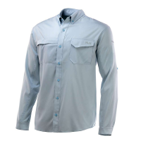 Huk Men's Tide Point Woven LS Shirt - XL - Plein Air
