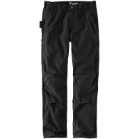 Carhartt Men's Rugged Flex Relaxed Fit Duck Double Front Pant - 36x34 - Black