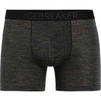 Icebreaker Men's Anatomica Cool-Lite Boxer - XL - Black Heather