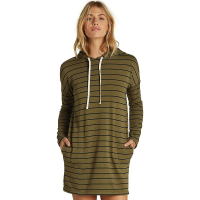Billabong Women's So Easy Sweatshirt Dress - Small - Sage