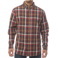 Woolrich Men's Red Creek Long Sleeve Shirt - Small - Old Red