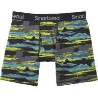 Smartwool Men's Merino 150 Printed Boxer Brief - XL - Black Canyon Sunset Print