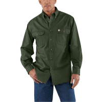 Carhartt Men's Oakman Work Shirt - 3XL Tall - Moss