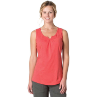Toad & Co Women's Palmilla Notched Tank - XS - Bright Coral