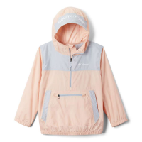 Columbia Youth Bloomingport Windbreaker Jacket - XL - Peach Cloud/Cirrus Grey