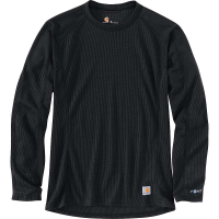 Carhartt Men's Base Force Midweight Classic Crew (Tall) - Large - Black