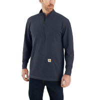Carhartt Men's Relaxed Fit Heavyweight LS Half Zip Thermal T-Shirt - XL Regular - Tidal