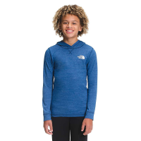 The North Face Boys' Tri-Blend Elevate LS Hoodie - XL - Limoges Blue Heather
