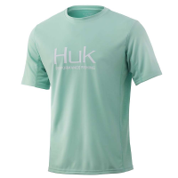 Huk Men's Icon X SS T-Shirt - Medium - Lichen