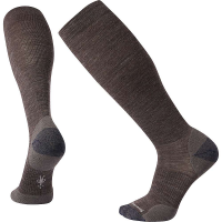 Smartwool Men's Compression Light Elite Over The Calf Sock - Large - Taupe