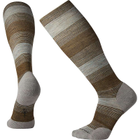 Smartwool Men's Compression Varied Stripe Over The Calf Sock - Large - Black