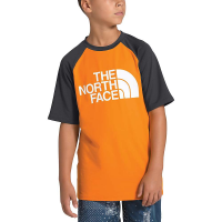 The North Face Boys' Class V Water SS Tee - Medium - Flame Orange