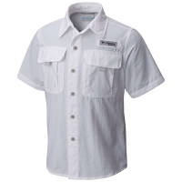 Columbia Youth Boys' Bahama SS Shirt - XL - White