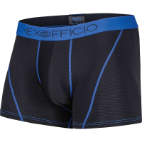 ExOfficio Men's Give-N-Go Sport Mesh 3IN Boxer Brief - XL - Solid Black