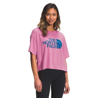 The North Face Women's Half Dome Cropped SS Tee - Small - Vintage White