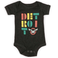 Moosejaw Infant Chili Cheese Omelet Onesie - 12-18 M - Charcoal