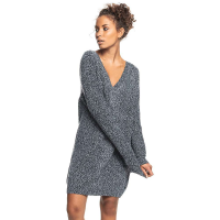 Roxy Women's Turn A Corner Sweater - Large - Anthracite