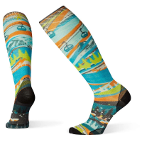 Smartwool PhD Ski Ultra Light 25Th Anniversary Printed Sock - Medium - Multi Color