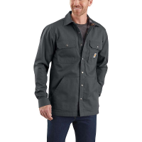 Carhartt Men's Ripstop Solid Shirt Jac - XL Tall - Shadow