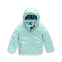 The North Face Toddler's Girls Reversible Perrito Jacket - 2T - Windmill Blue