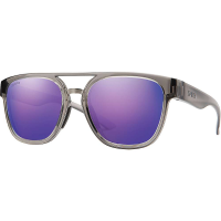 Smith Agency ChromaPop Sunglasses - One Size - Cloud/Chromapop Violet Mirror
