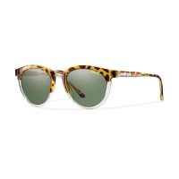Smith Questa Polarized Sunglasses - One Size - Amber Tortoise / Polarized Grey Green