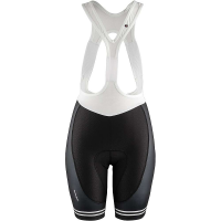 Louis Garneau Women's CB Carbon Lazer Bib Short - XXL - Black White Stripes