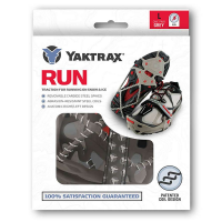 Yaktrax Run Traction Device - Medium - Grey / Red