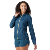 Smartwool Women's Merino Sport Ultra Light Hoodie - XL - Twilight Blue