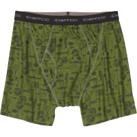 ExOfficio Men's Give-N-Go Printed Boxer - XL - Alpine Green Fly Fishing