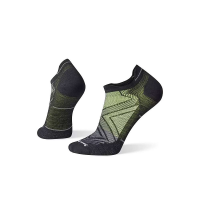 Smartwool Men's Run Zero Cushion Low Ankle Sock - XL - Light Grey