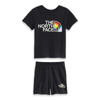 The North Face Toddlers' Printed Pride Cotton Summer Set - 6T - TNF Black