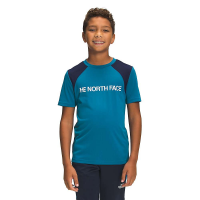 The North Face Boys' Never Stop SS Tee - Small - TNF Black