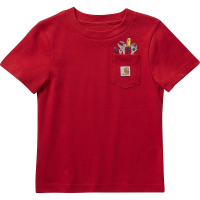 Carhartt Toddler Boys' Pocket Tool SS T-Shirt - 4T - Tango Red