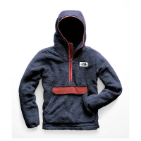 The North Face Men's Campshire Pullover Hoodie - XXL - Urban Navy / Caldera Red
