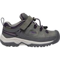KEEN Kids' Targhee Low Waterproof Shoe - 13 - Magnet / Tillandsia Purple