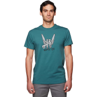 Black Diamond Men's Rock On Tee - Large - Red Rock