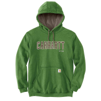 Carhartt Men's Loose Fit Midweight Felt Logo Graphic Sweatshirt - XL Regular - Black